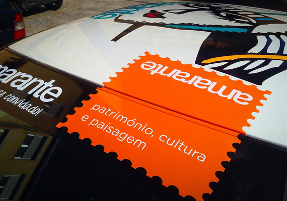 Decoração de viaturas.